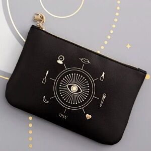 Ipsy Oct 2020 black gold magic makeup bag witchy cosmetics goth witch